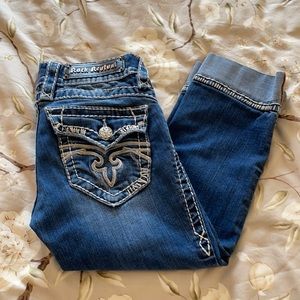 Rock Revival Capri jeans "Morgan", 24